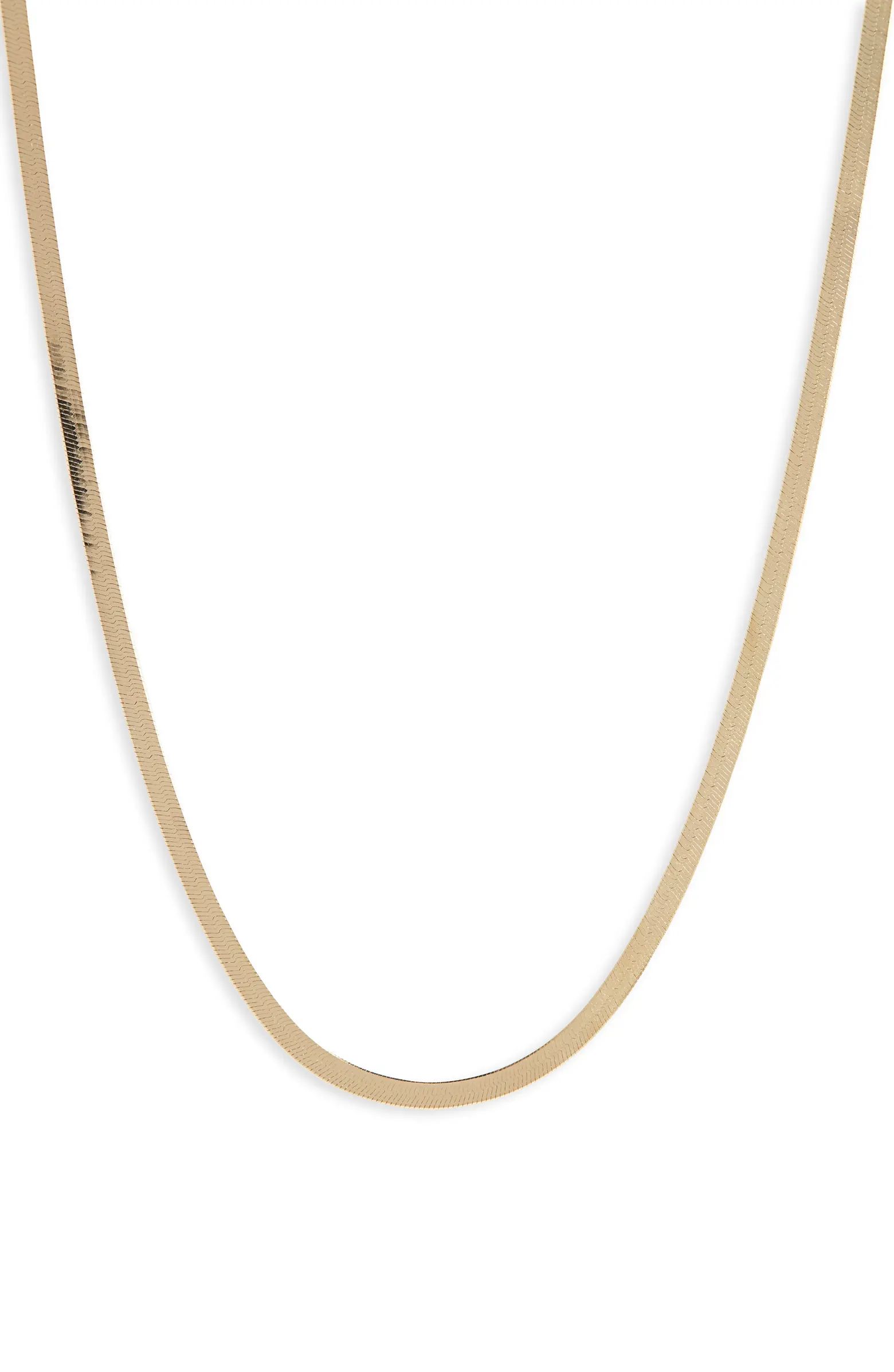 Herringbone Chain Necklace | Nordstrom