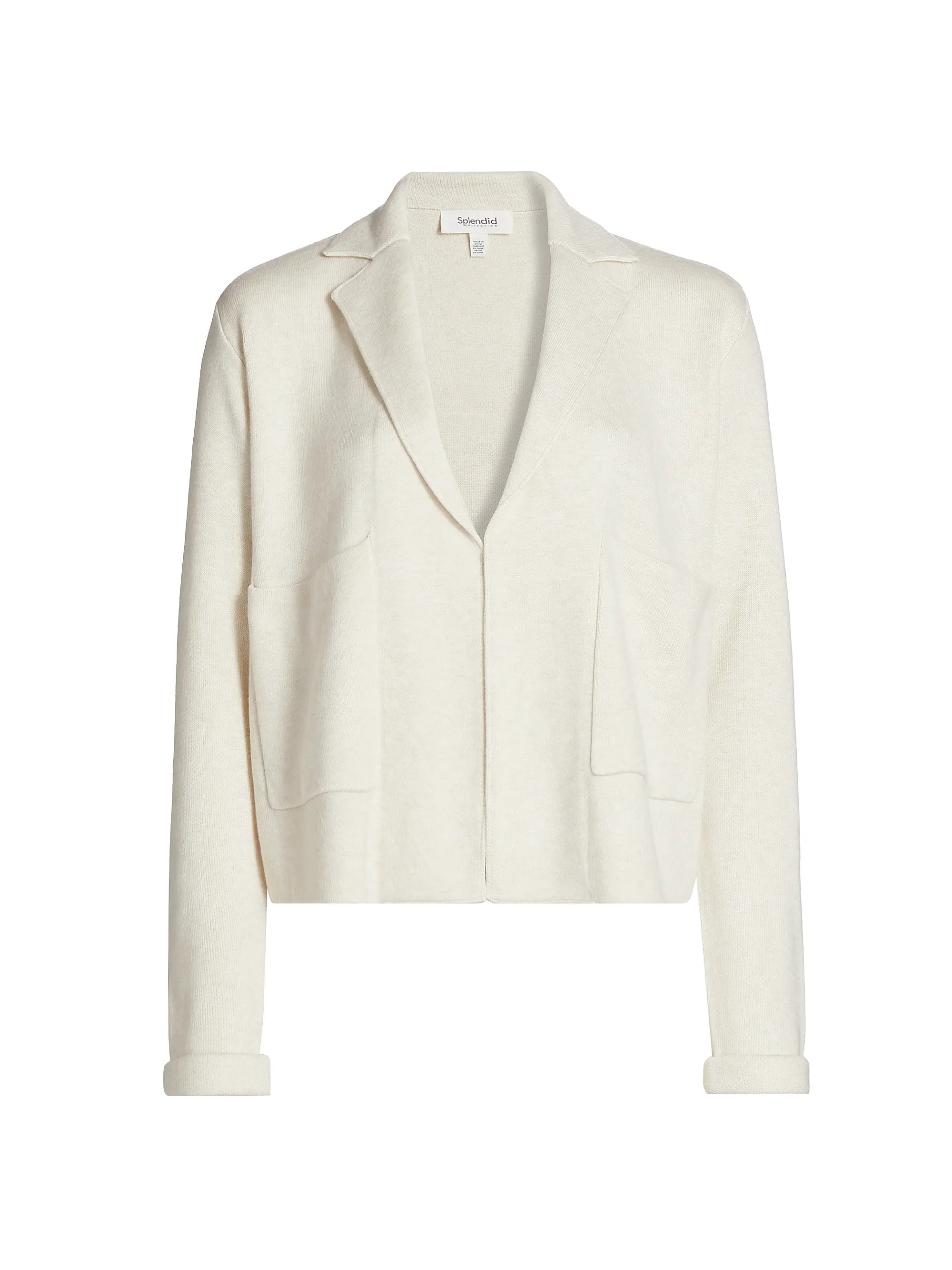 Estelle Collared Knit Jacket | Saks Fifth Avenue