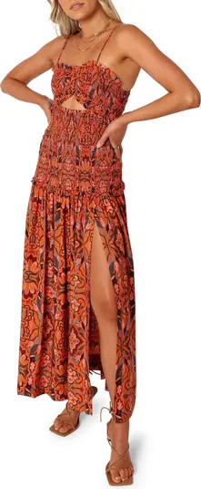 Cecil Smocked Cutout Sundress | Nordstrom