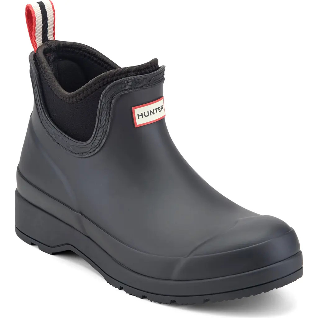 Hunter Waterproof Chelsea Rain Boot in Black at Nordstrom, Size 6 | Nordstrom