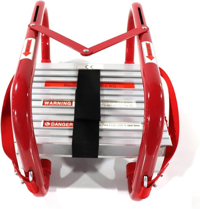 Fire Escape Ladder, 2 Story Emergency Portable Safety Ladder for Adults & Kids with Anti-Slip Run... | Amazon (US)