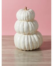 23in Stacked Pumpkins Decor | HomeGoods