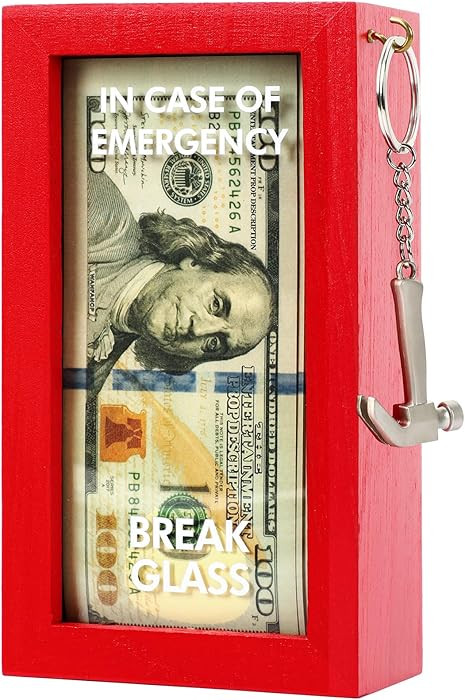 Funny Gift Emergency Box w/Hammer, Break in Case of Emergency Box, Personalized Prank Gag Gift fo... | Amazon (US)