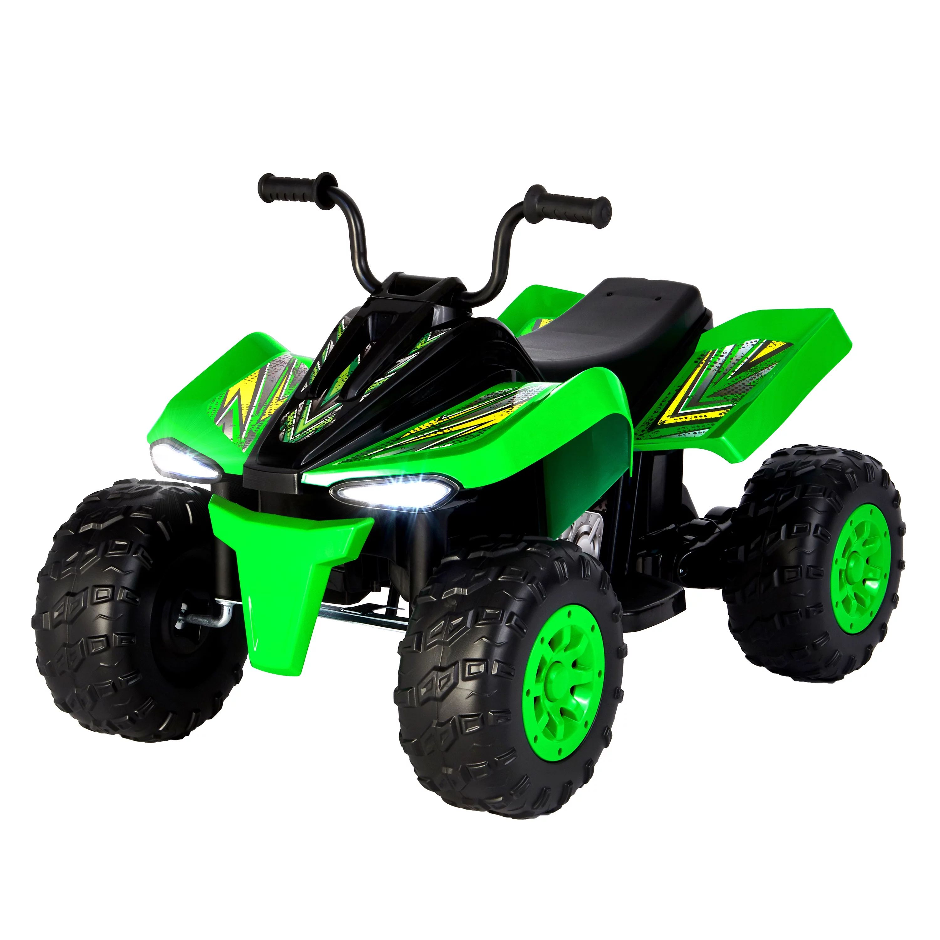 Kalee 12V Giant Quad ATV Battery Powered Ride On, Green - Walmart.com | Walmart (US)