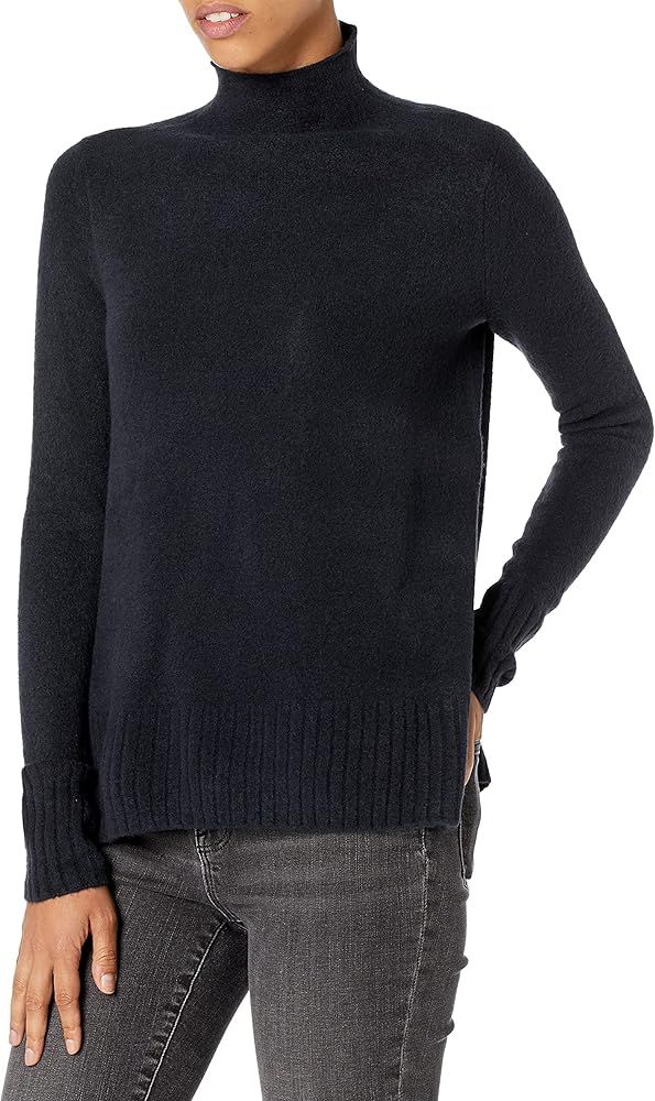 Goodthreads Women's Mid-Gauge Stretch Funnel Neck Sweater | Amazon (US)