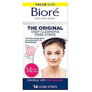 Biore Deep Cleansing Pore Strips (14 Count) | Amazon (US)