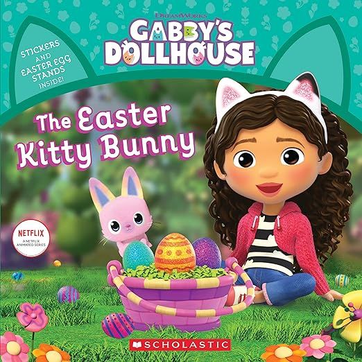 The Easter Kitty Bunny (Gabby's Dollhouse Storybook)     Paperback – Sticker Book, December 27,... | Amazon (US)