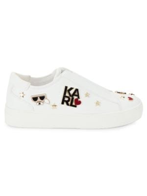 Caitie Logo Graphic Slip On Sneakers | Saks Fifth Avenue OFF 5TH