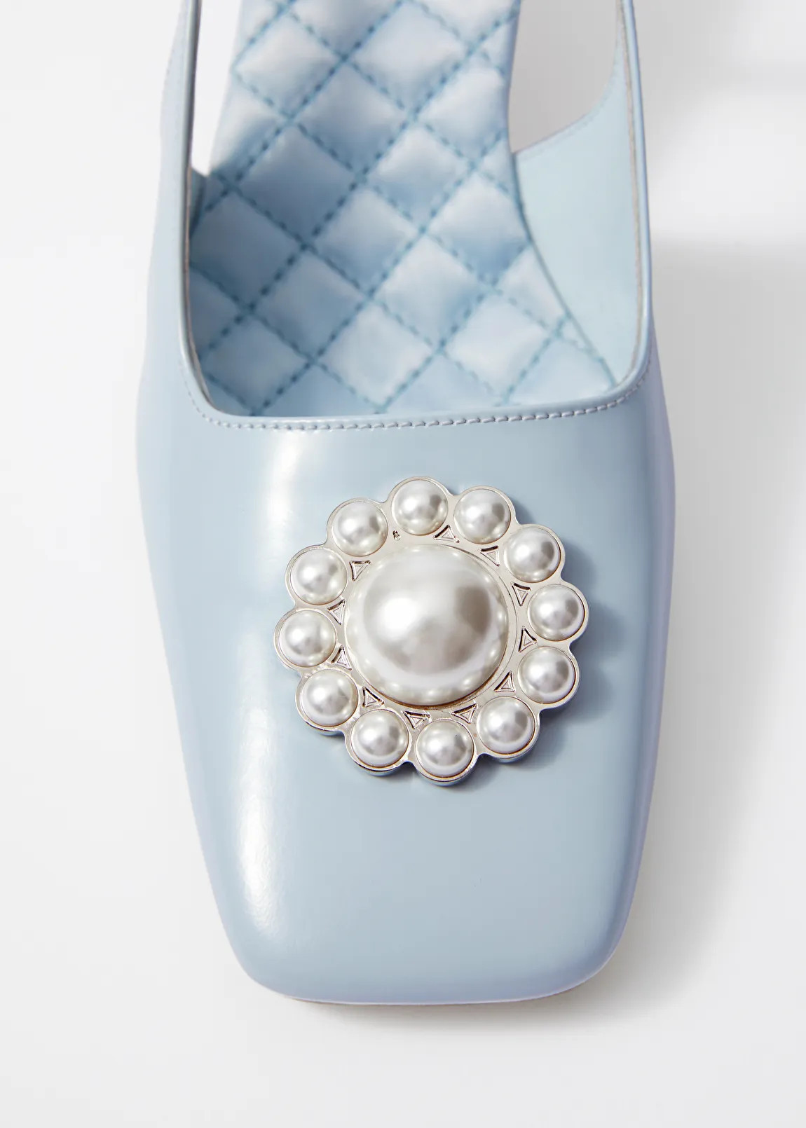 Glossed-Leather Slingback Pumps | & Other Stories UK