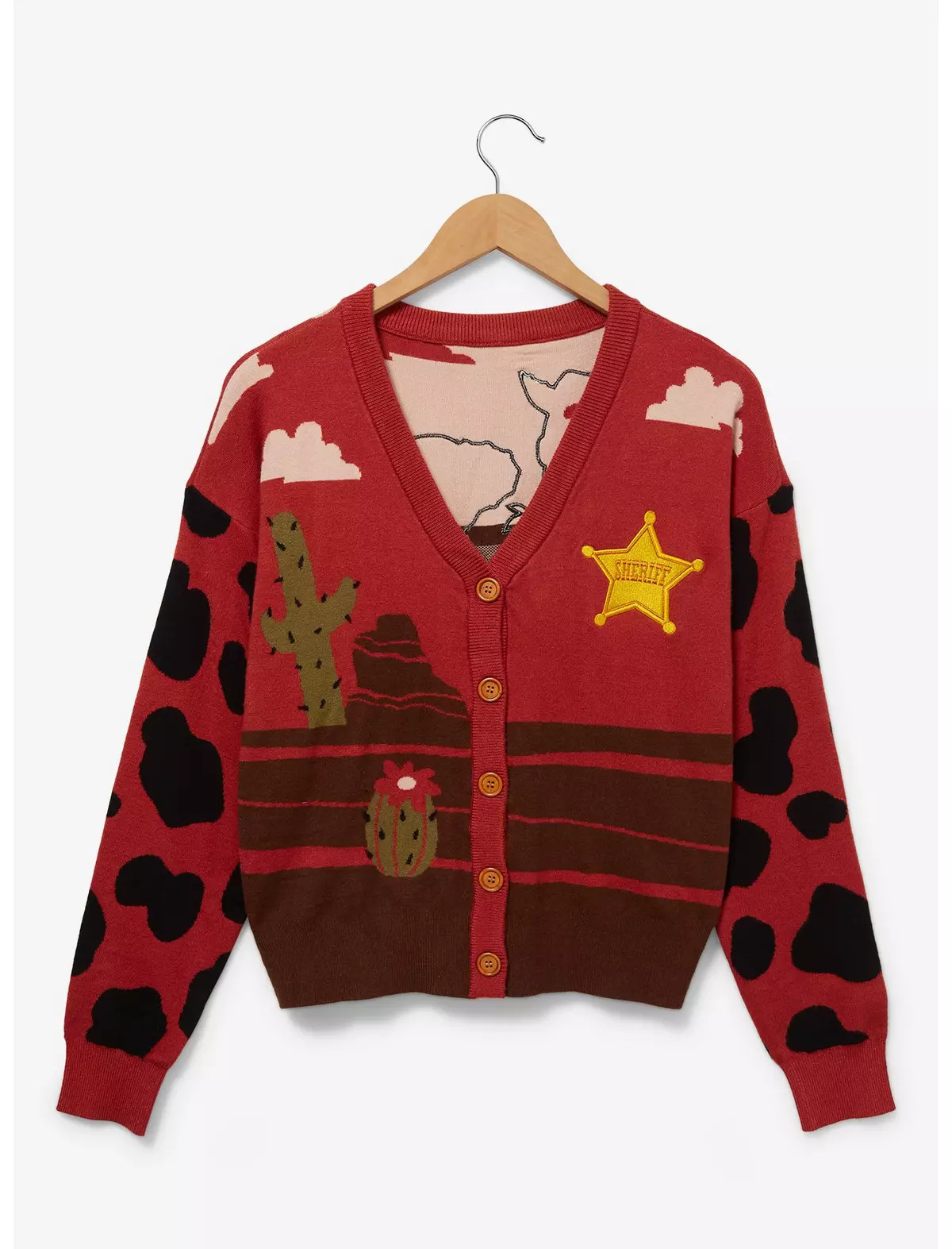 Her Universe Disney Pixar Toy Story Woody & Jessie Western Scene Women's Cardigan - BoxLunch Excl... | BoxLunch