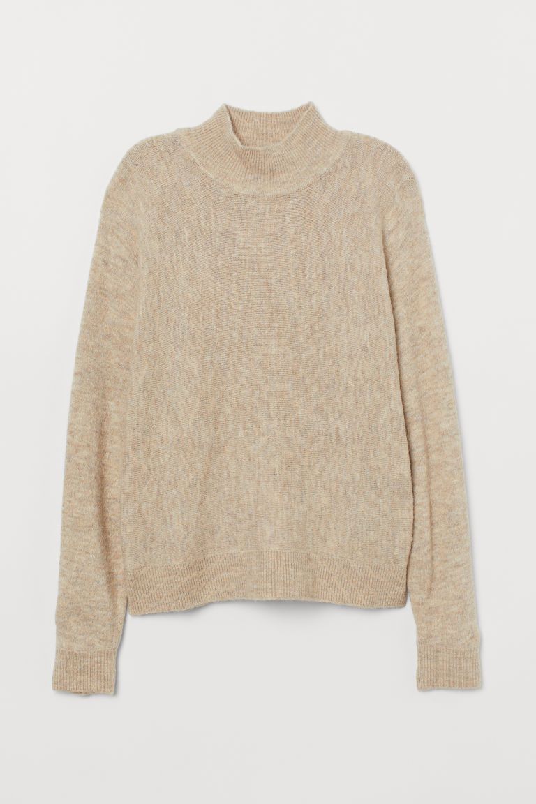 H & M - Fine-knit Sweater - Beige | H&M (US + CA)