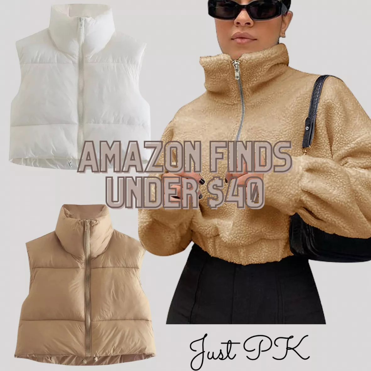KEOMUD Women's Winter Crop Vest … curated on LTK