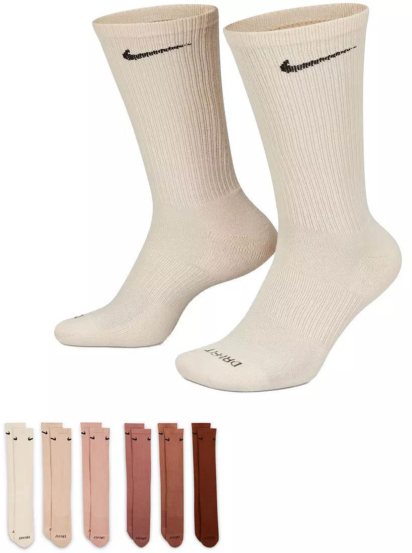 Nike Dri-FIT Everyday Plus Cushioned Training Crew Socks - 6 Pack | DICK'S Sporting Goods