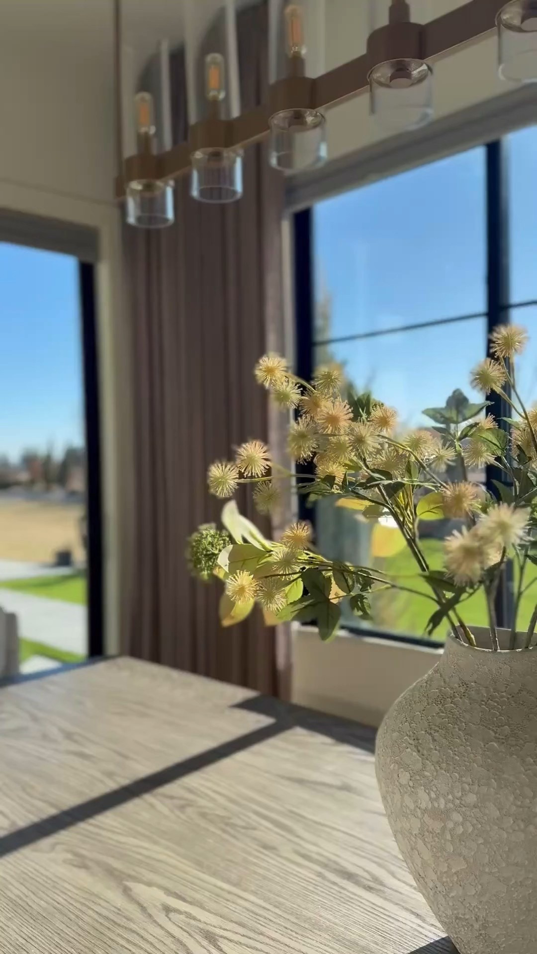 An update that quietly changed the feel of the dining room. These curtains add structure and softness without overwhelming the space, and the tailored header keeps them looking intentional day to day.

I like this style for rooms with higher ceilings when you want coverage and polish without going custom. Linked here for reference if you’re considering a curtain refresh. 

 #LTKU #LTKHome