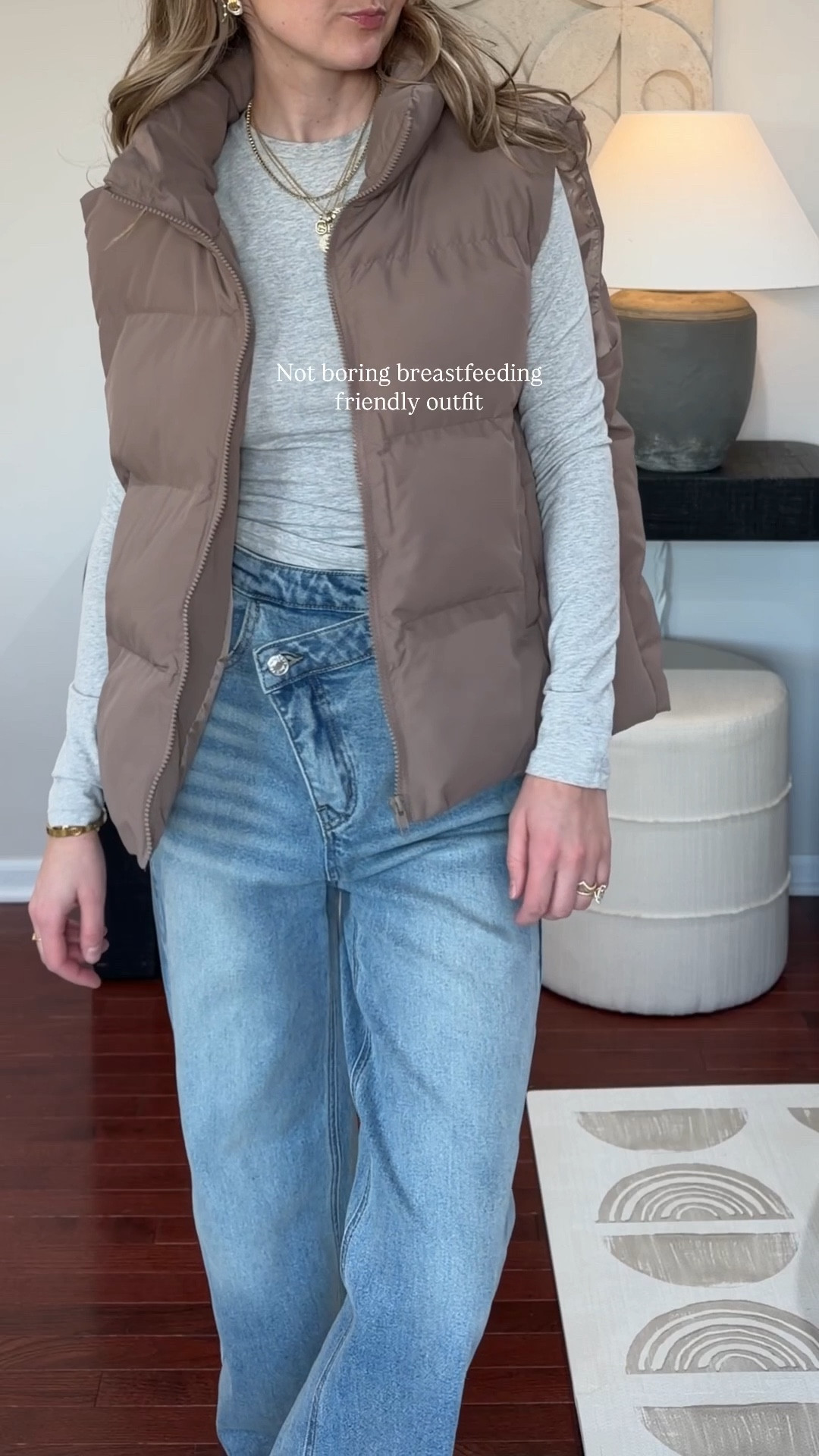 Vest is StellaRosely Boutique! Wearing xs in long sleevee