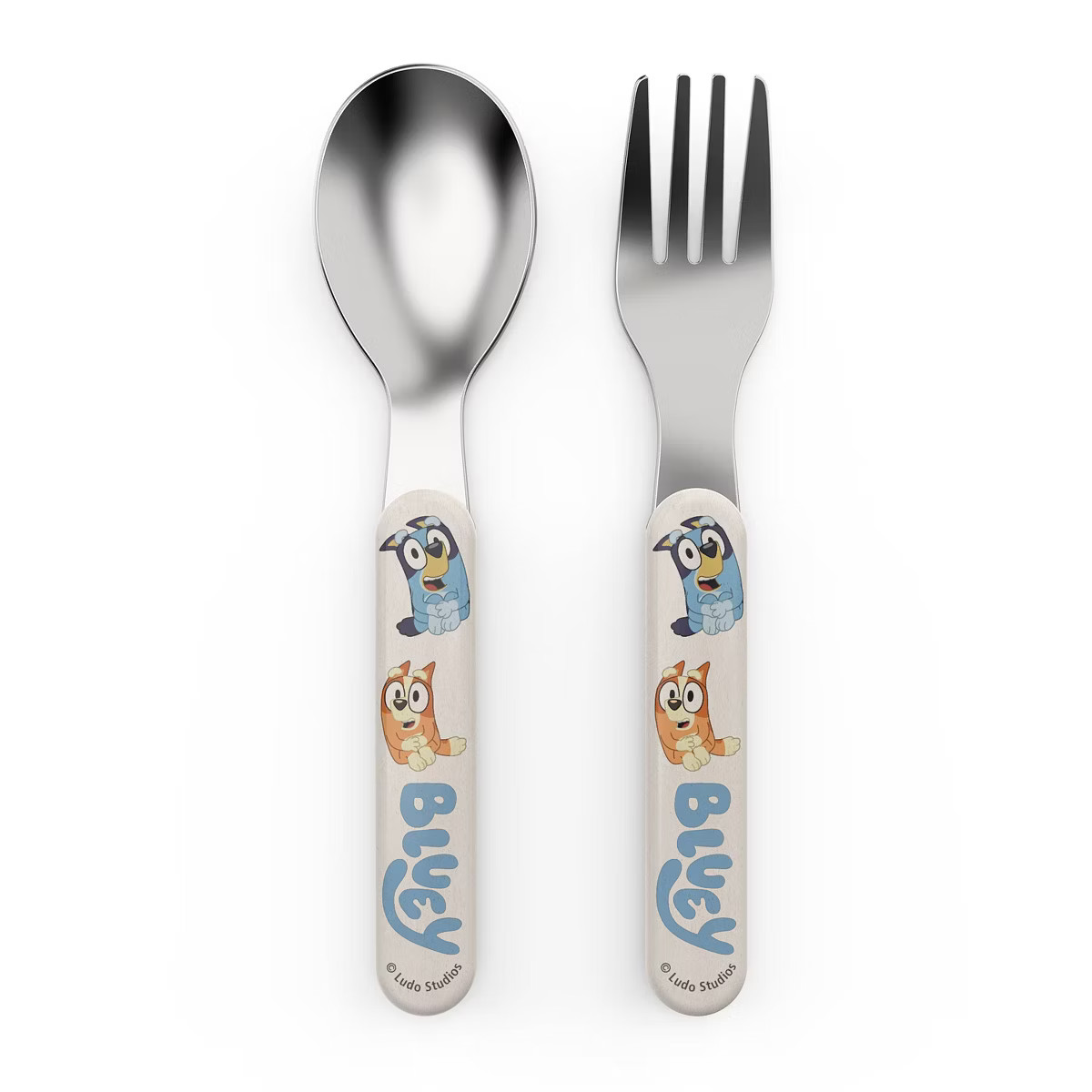 Zak Designs 2pc Bluey Wheat Straw Flatware Set | Target