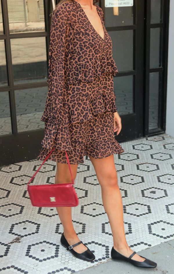 Fleetwood Mini Dress ~ Leopard Latte | Show Me Your Mumu