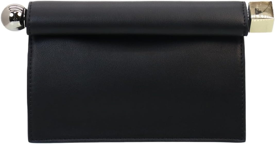 Trendy PU Leather Clutch Bag for Women Versatile Folding Evening Purse Metal Decoration Crossbody... | Amazon (UK)