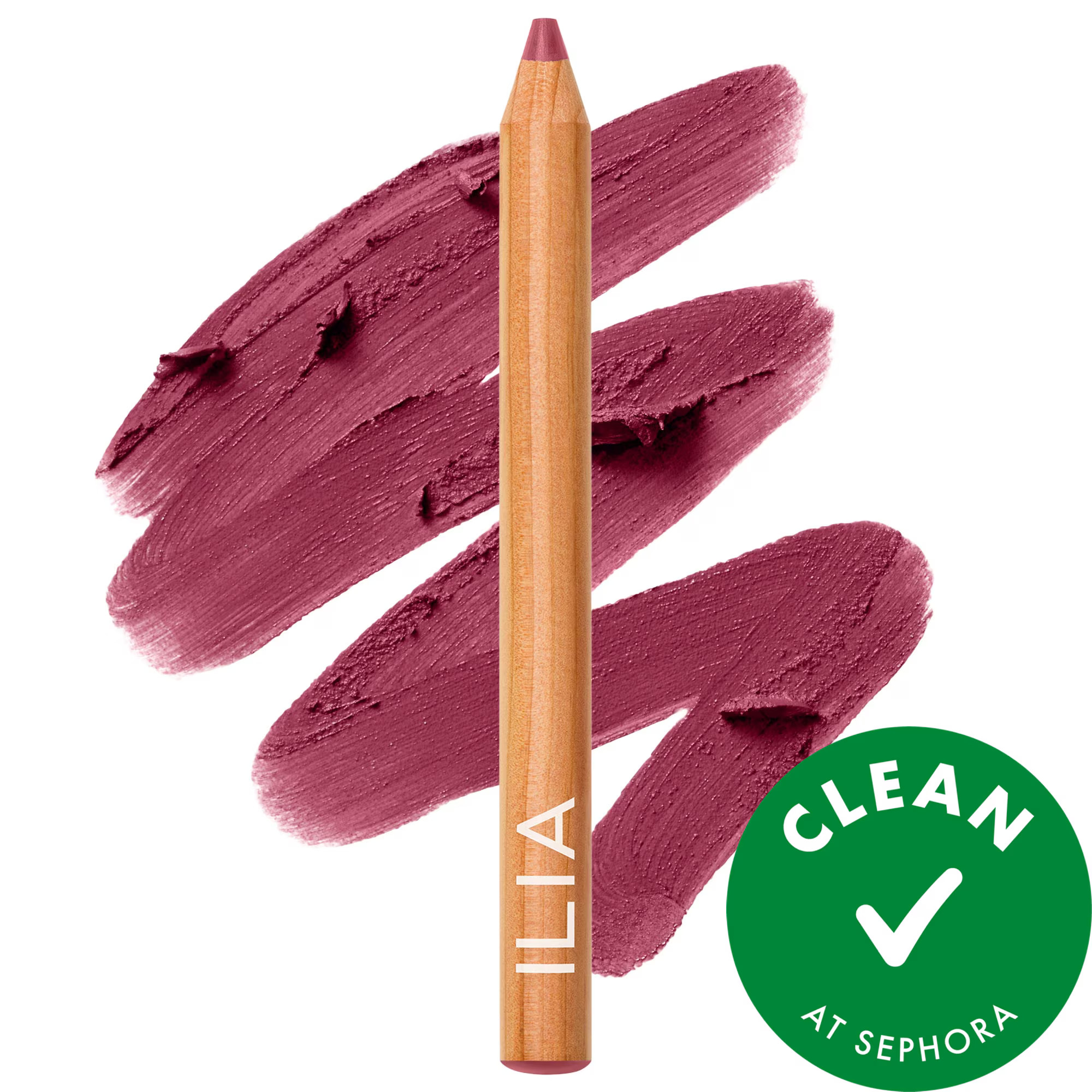 ILIA Lip Sketch Hydrating Lipstick + Lip Liner Crayon Rhyme 0.08 oz | Sephora (US)