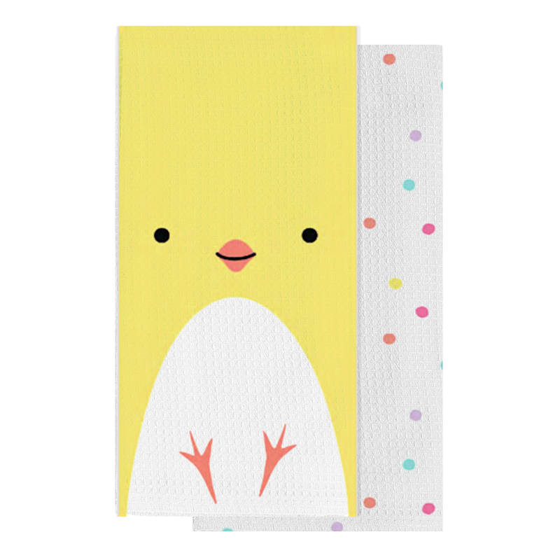 Bunny Brights Set of 2 Chick Kitchen Towels | At Home