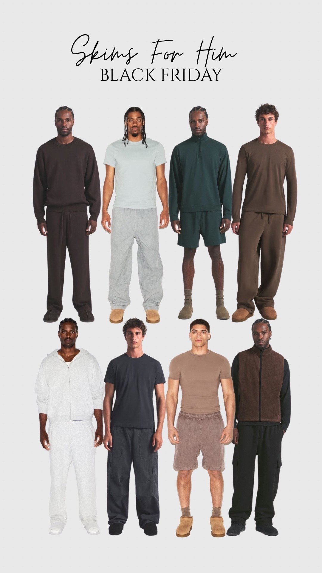 The men in your life deserve the SKIMS hype! SKIMS For Him is included in the Black Friday sale, and their loungewear and thermals are the perfect gift. Gifting made easy! These pieces are comfortable, stylish, and made with that signature SKIMS quality. Whether he needs a cozy pullover, new joggers, or a soft tee, you can find it all on sale. Shop all the colors and styles through the link! Get ready to earn some major gift-giving points! 🎁

#SKIMSForHim #MensWear #BlackFridayGifts #GiftsForHim #MensLoungewear #SKIMS #ComfortClothes #Thermal #MensFashion #GiftIdeas #LTKGiftGuide #LTKMens #HolidayGiftGuide #CozyGifts #Sale #Gifting #StreetStyle #Athleisure #MustHave #ShopTheLook

#LTKSaleAlert #LTKCyberWeek #LTKGiftGuide