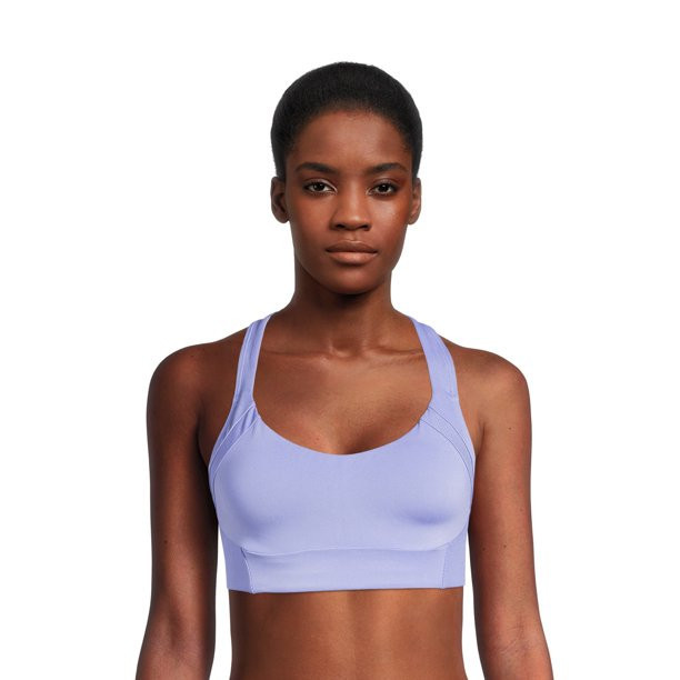 Avia Women's Split Racerback Bra with Adjustable Straps | Walmart (US)