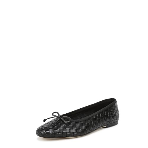 Sam Edelman Women's Ruthie Ballet Flat Black 8 M | Amazon (US)