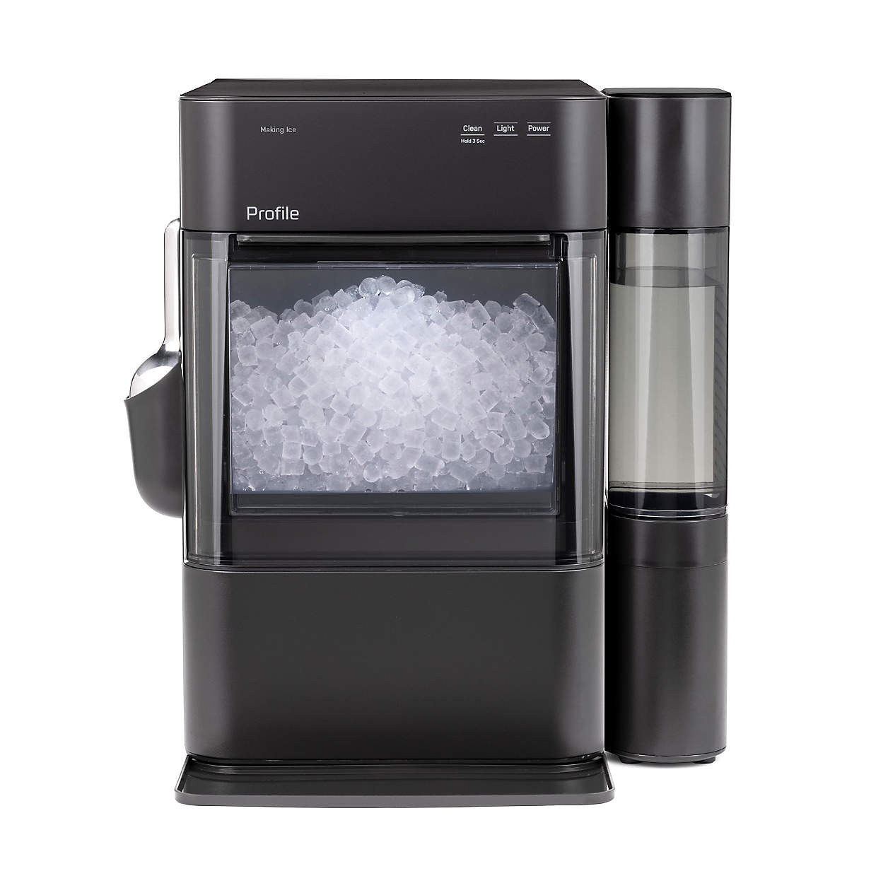 GE Profile Opal 2.0 Ultra Nugget Ice Maker with Side Tank - Sandstone + Reviews | Crate & Barrel | Crate & Barrel