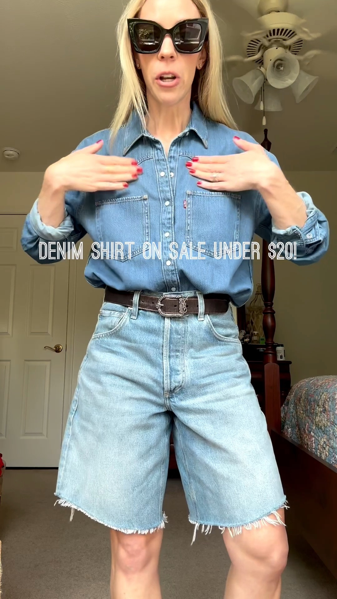 This denim western shirt from @levi is on sale under $20! Run! 💨

#LTKSaleAlert #LTKSeasonal #LTKOver40