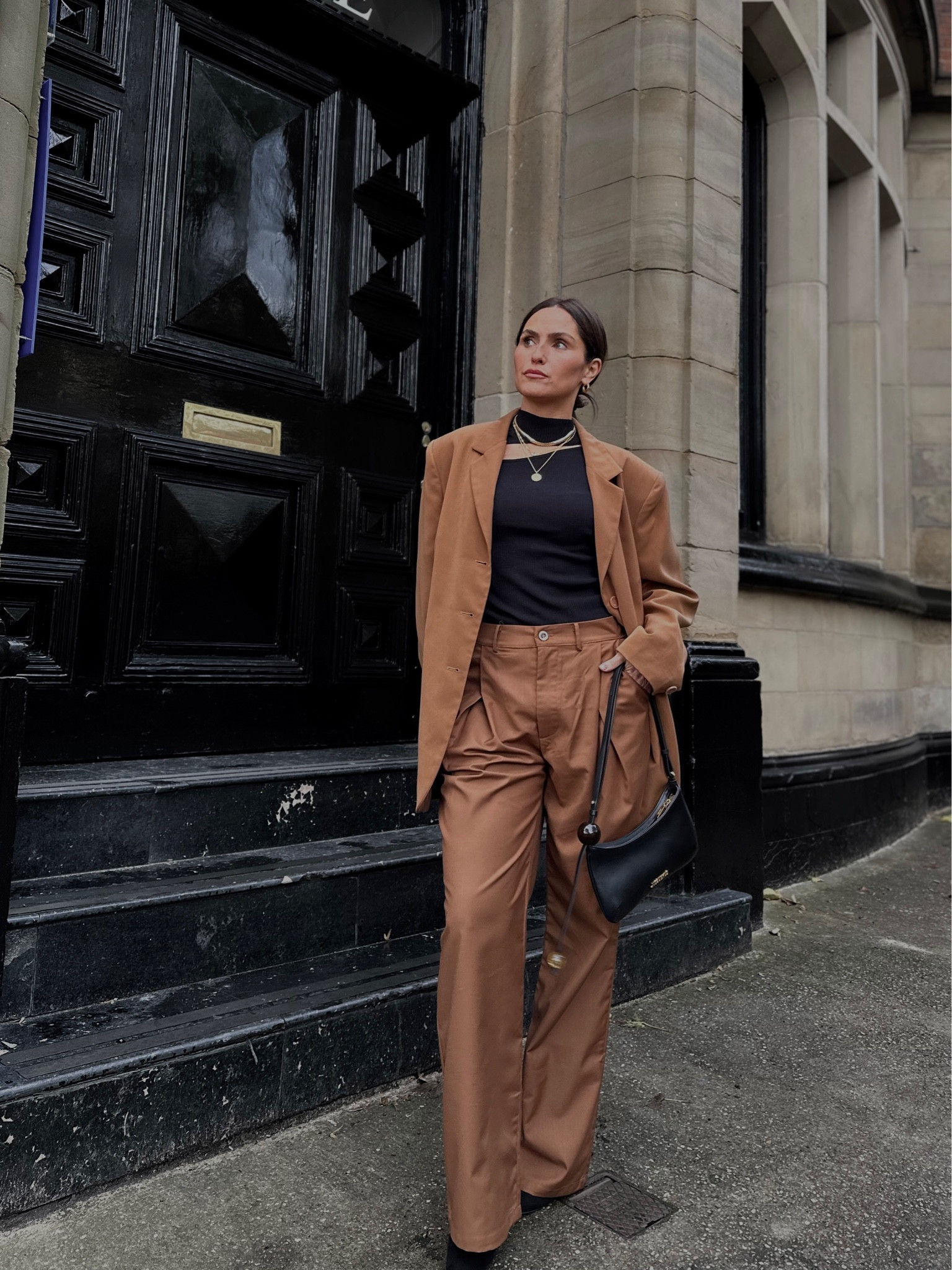 Brown trousers and top - discount code Zielin20


Brown suit, black top, autumn outfit, Jacquemus handbag, designer handbag, gift for women, Christmas present for her, it bag, workwear

#LTKworkwear #LTKshoecrush #LTKstyletip