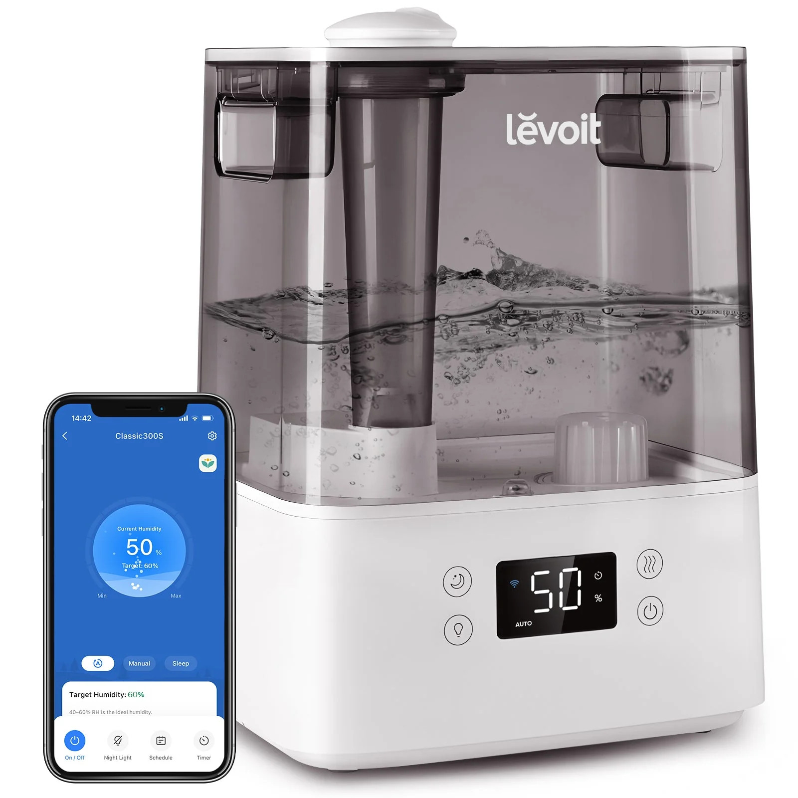 Levoit Classic 300S Ultrasonic Smart Humidifier | Levoit