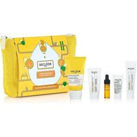 Decleor Green Mandarin Discovery Set Glowing Mousse, Scrub, Serum, Balm, Cream, Bag in White | Debenhams UK
