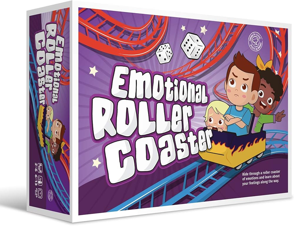 Emotional Rollercoaster | Anger Management Board Game For Kids & Families | Therapy Learning Reso... | Amazon (US)