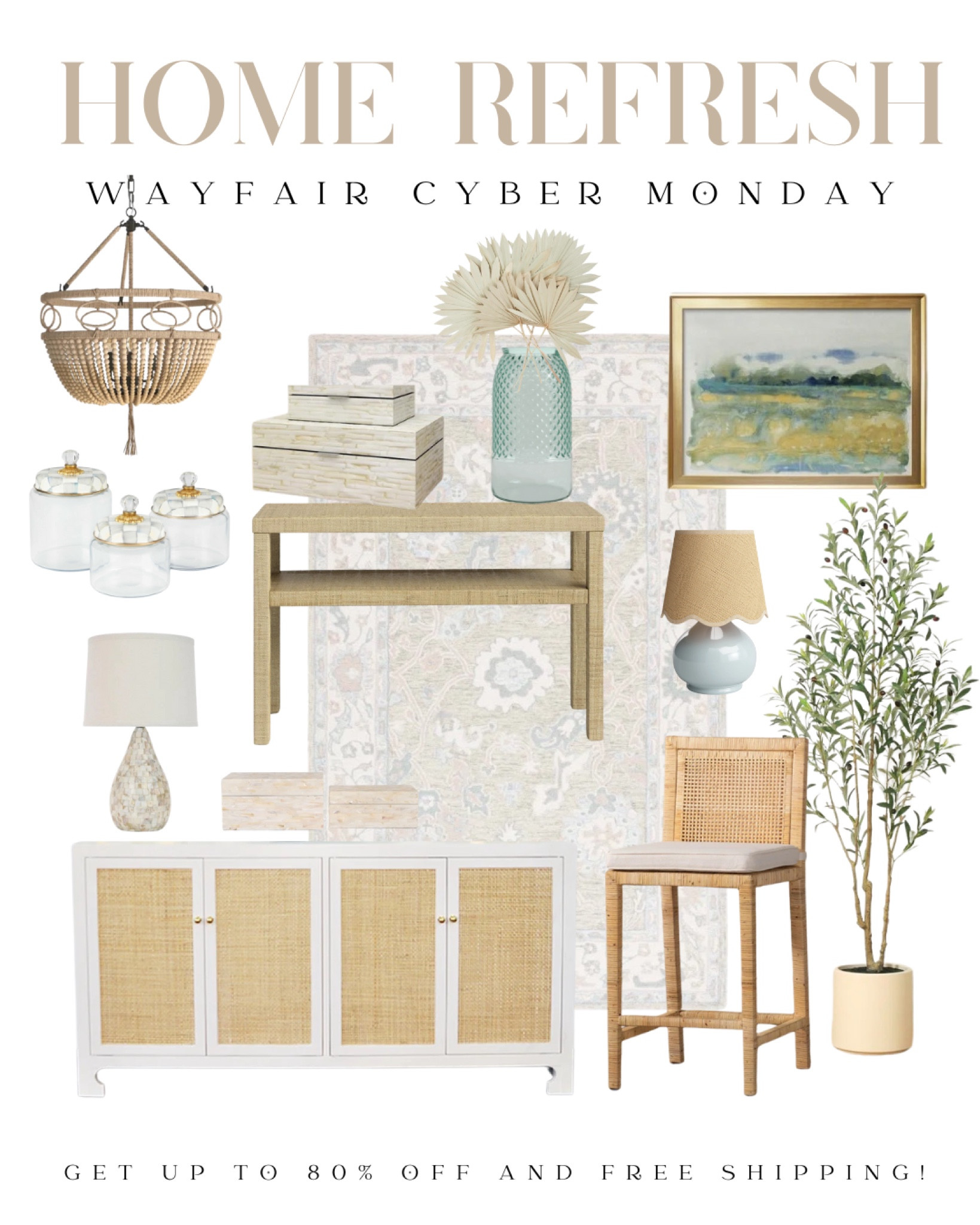 If you need a home refresh, your day is TODAY! Don’t miss out on amazing home deals at Wayfair! Shop their Cyber Monday sale for up to 80% off plus free shipping! @Wayfair #WayfairPartner #wayfair 


#LTKGiftGuide #LTKHome #LTKCyberWeek
