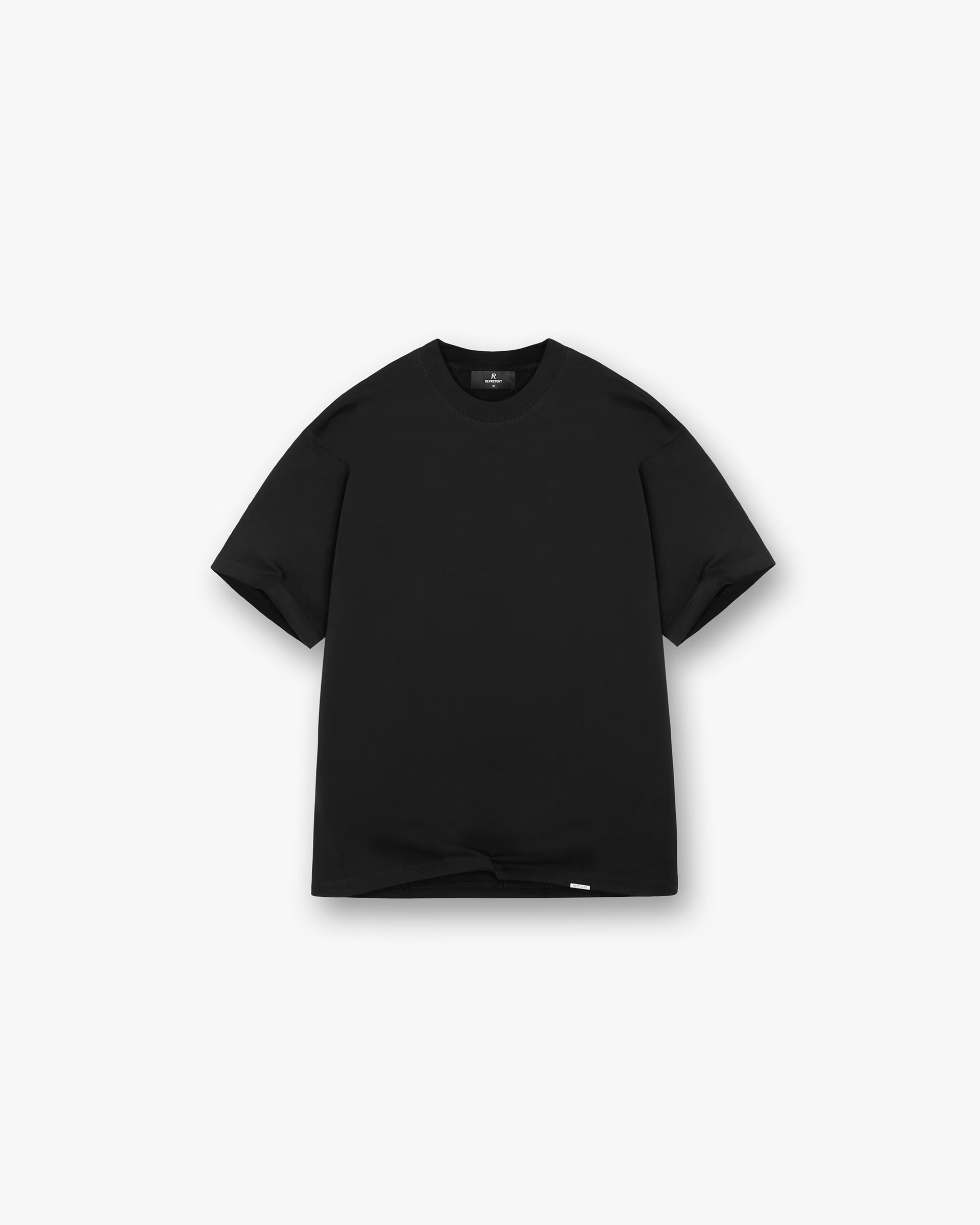 Initial Oversized T-Shirt - Black | Represent UK