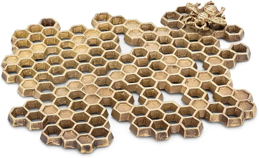 Abbott Collection Honeycomb Bee Trivet 8.5 inch, 1 EA | Amazon (US)