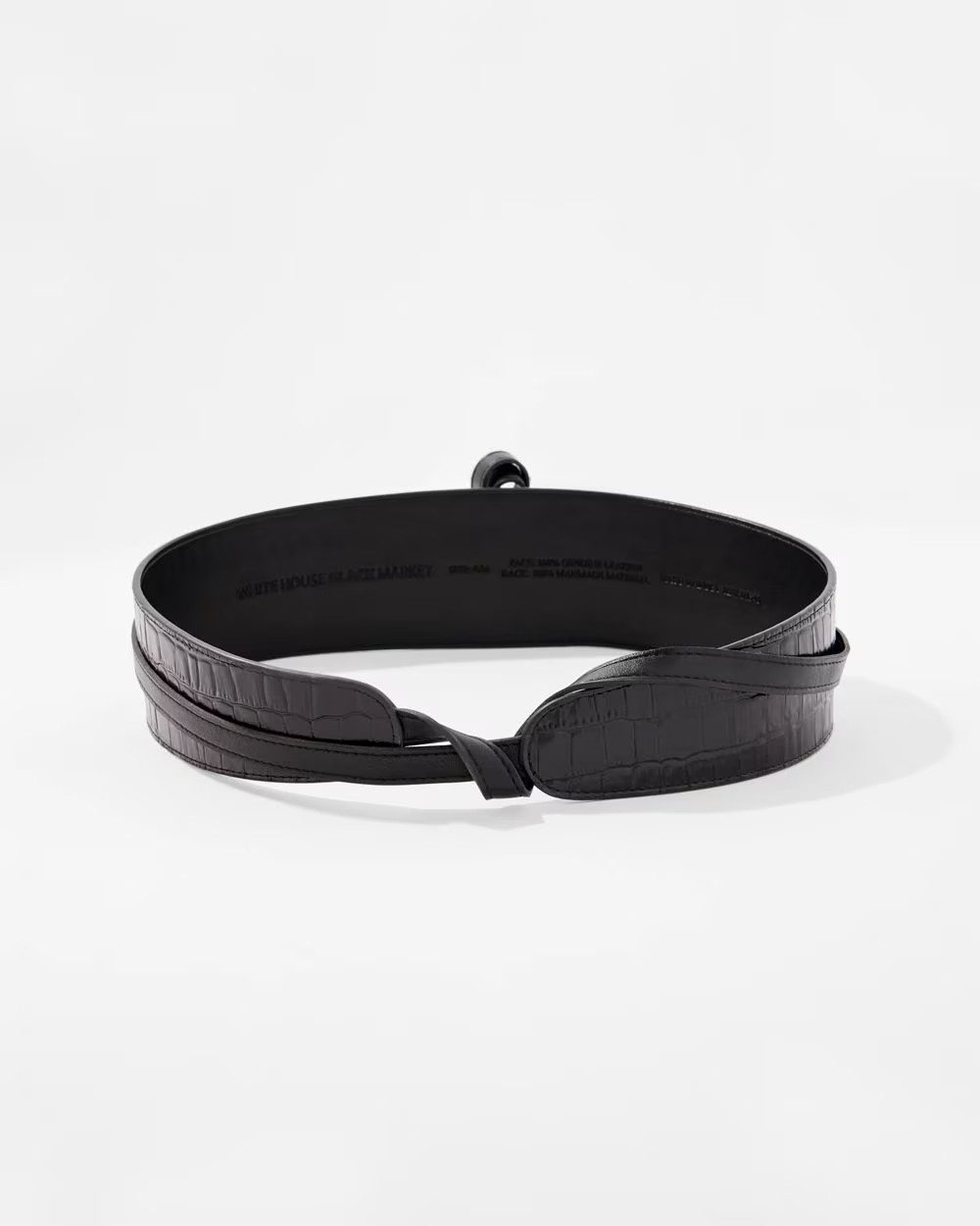 Faux Croc Obi Belt | White House Black Market
