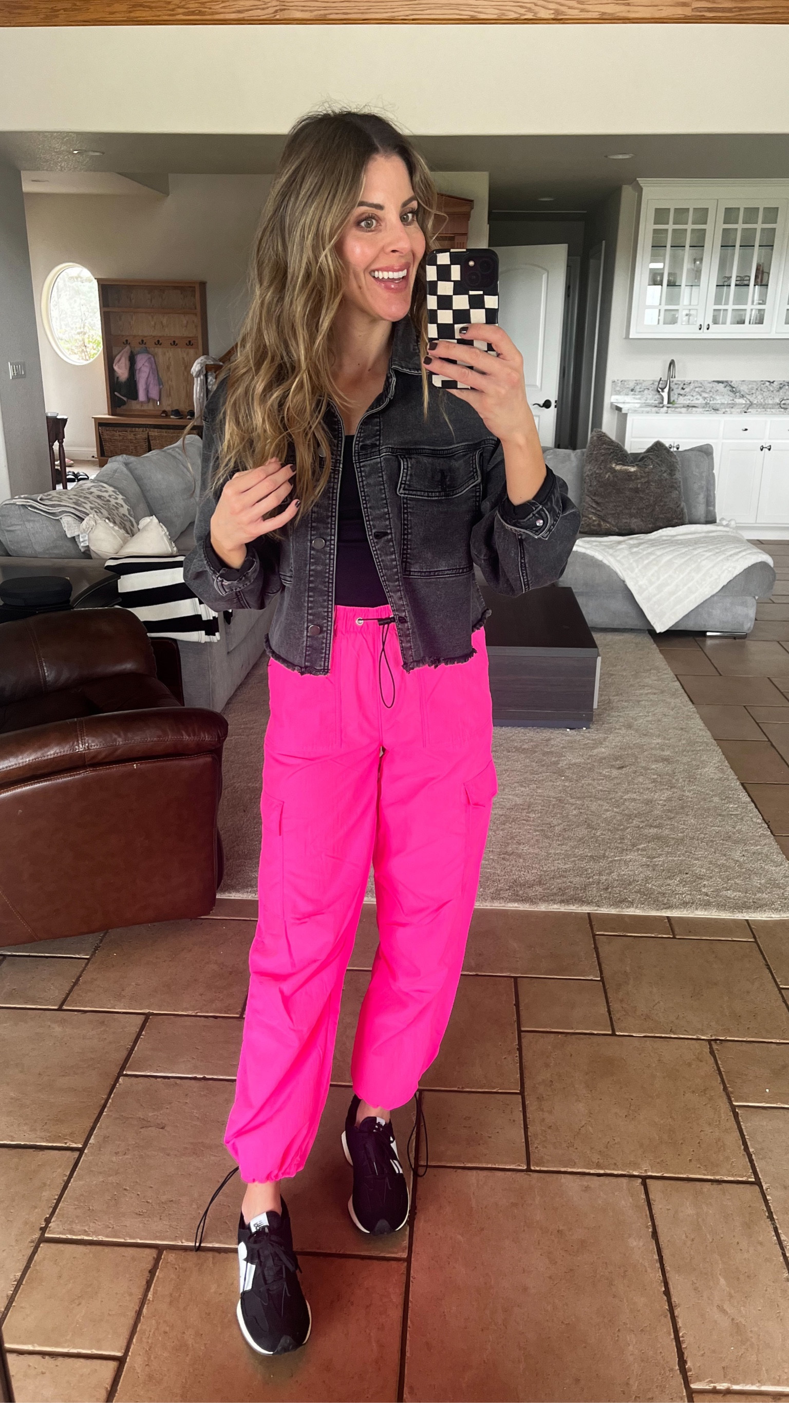 Comment LINKS to shop! These cargo parachute pants are so so cute and only $14! And the Beeeeeest cropped denim jacket and it’s $19!!! Size xs in the pants and large in the jacket.
.
.
.
Affordable spring outfit, Walmart Spring outfit, Walmart, denim jacket, cropped denim jacket, cargo pants, outfit, pink cargo pants, pink parachute pants, casual spring luck, Walmart springfashion Walmart new arrivals, Walmart outfit Walmart try on  

Follow my shop @happilynataliexo on the @shop.LTK app to shop this post and get my exclusive app-only content!

#liketkit #LTKfindsunder50 #LTKSpringSale #LTKstyletip
@shop.ltk
https://liketk.it/4zcCT