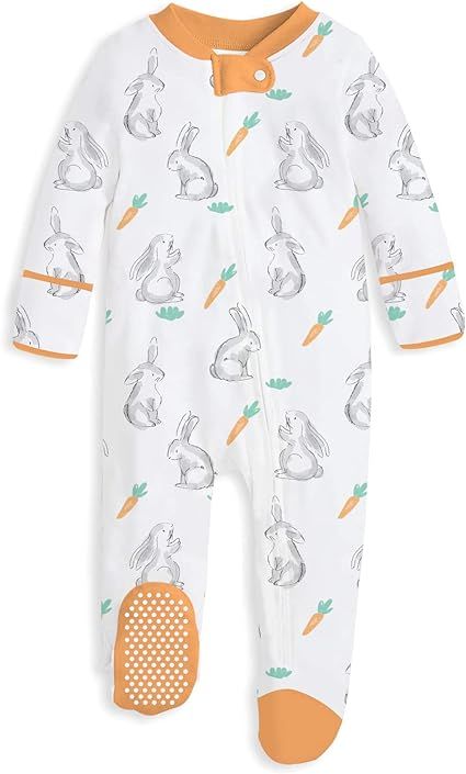 UNIFACO Baby Girls Boys Footed Pajamas One-Piece Sleeper Snug Fit Sleep and Play Zip Front Footie... | Amazon (US)