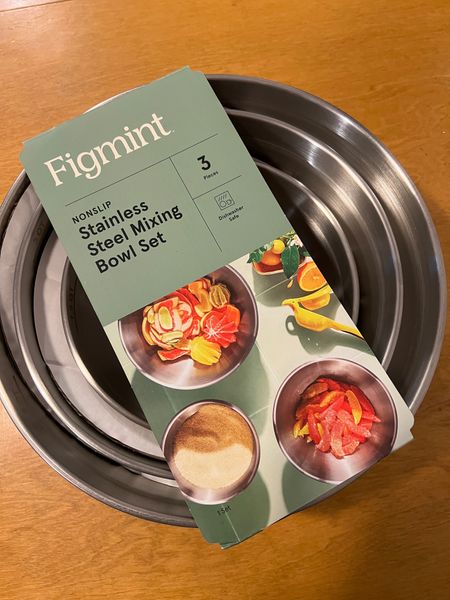 New from Target- Figmint home brand. Stainless steel mixing bowls 

#LTKhome #LTKfindsunder50