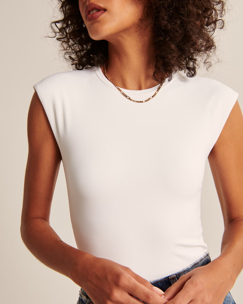 Seamless Cap Sleeve Bodysuit | Abercrombie & Fitch (US)