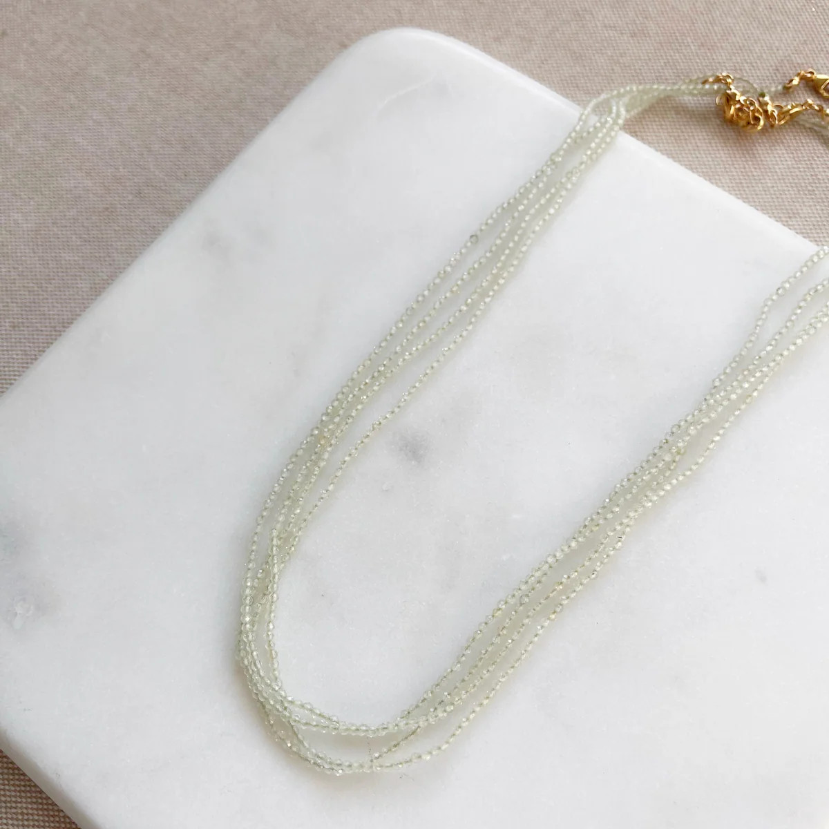 Prehnite Bijou Necklace | Sarah Cornwell Jewelry