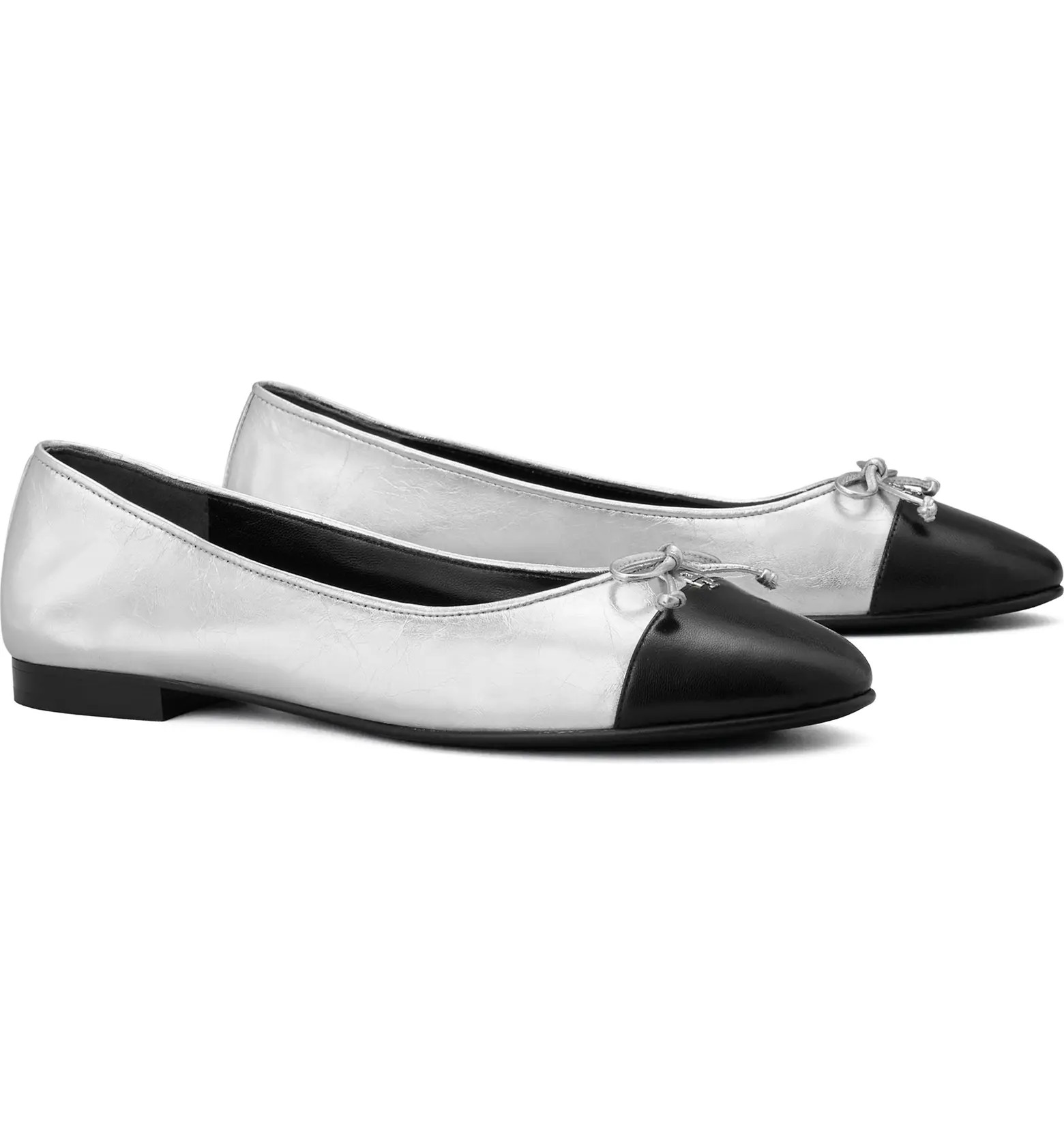 Bow Logo Cap Toe Ballet Flat (Women) | Nordstrom