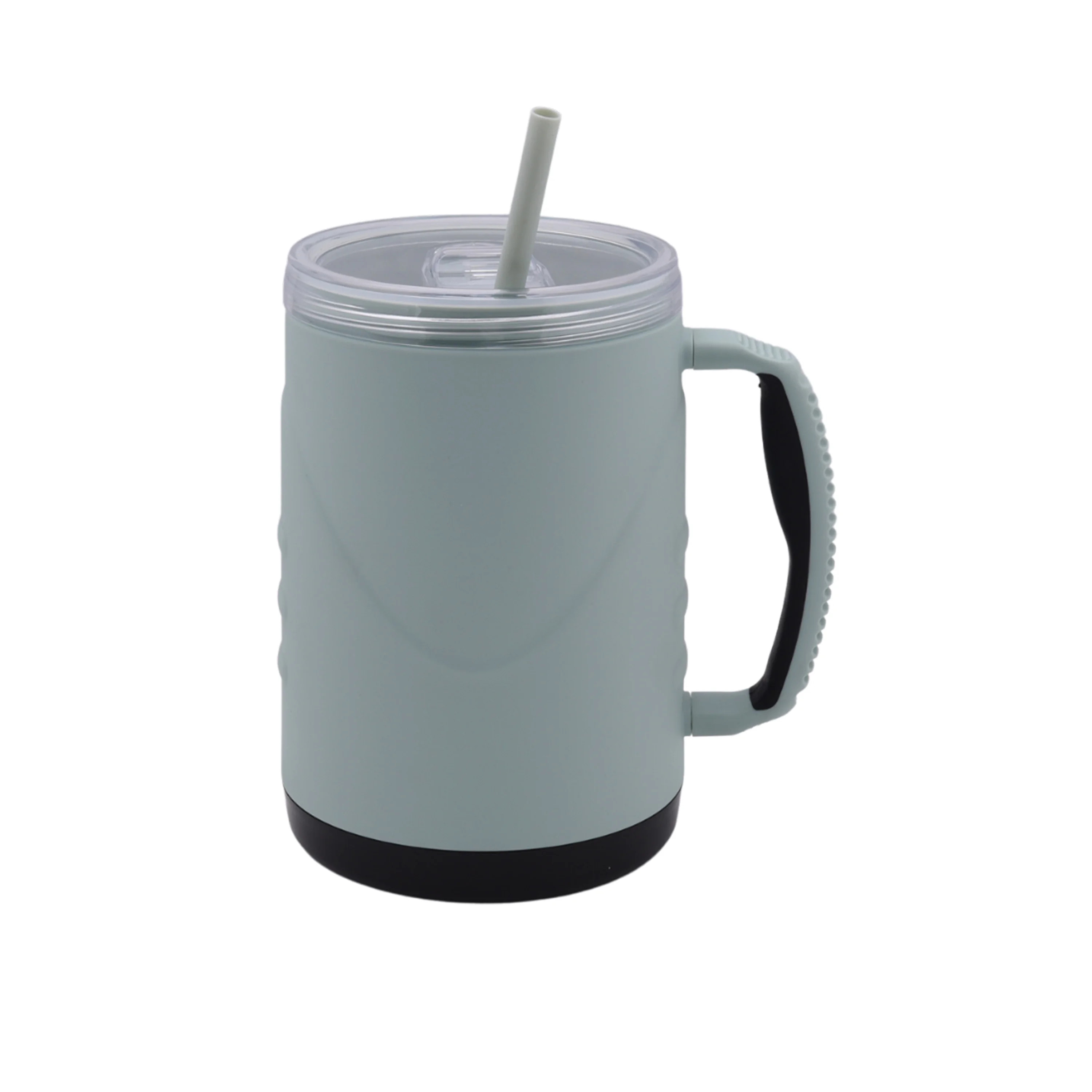 Mainstays 48-Ounce Eco-Friendly Plastic Mug with Lid, Mint Green | Walmart (US)
