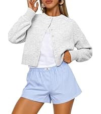 Trendy Queen Cropped Cardigan Sweaters for Women Fall Fashion Clothes 2026 | Amazon (US)