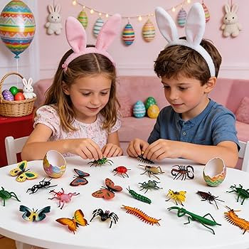 30 Pack Bug Toys Fake Plastic Bugs and Insects for Kids Toddler Halloween Birthday Party Favors E... | Amazon (US)