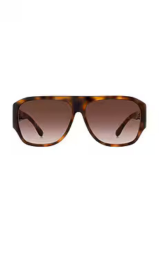 Isabel Marant Square Sunglasses in Havana, Brown, & Pink from Revolve.com | Revolve Clothing (Global)