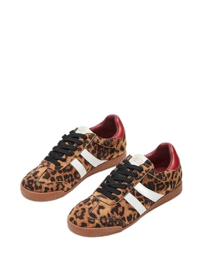 Steve Madden Women's Hudsin Sneaker, Leopard, 5.5 | Amazon (US)