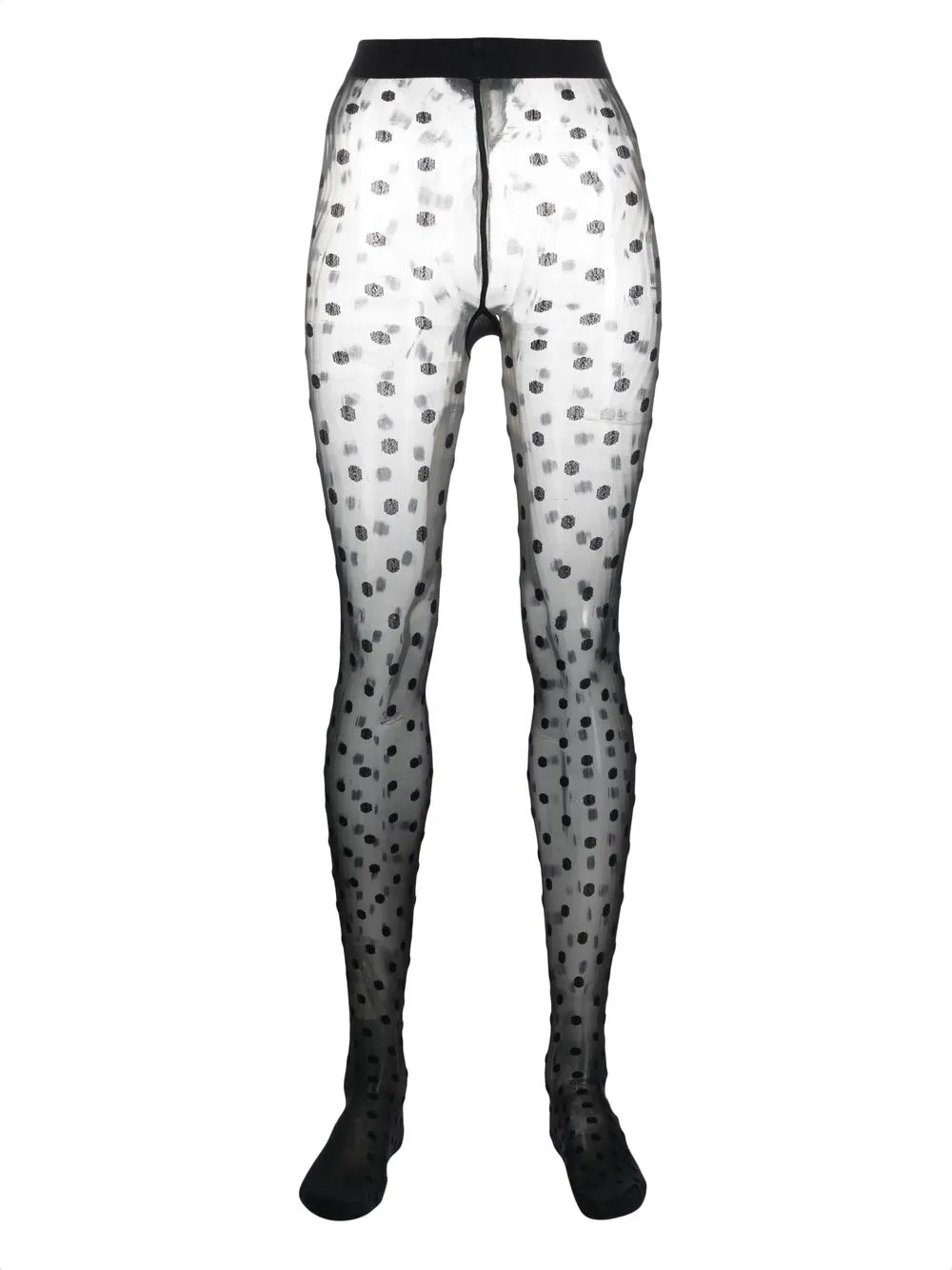 Lanvin Polka Dot Tights - Farfetch | Farfetch Global
