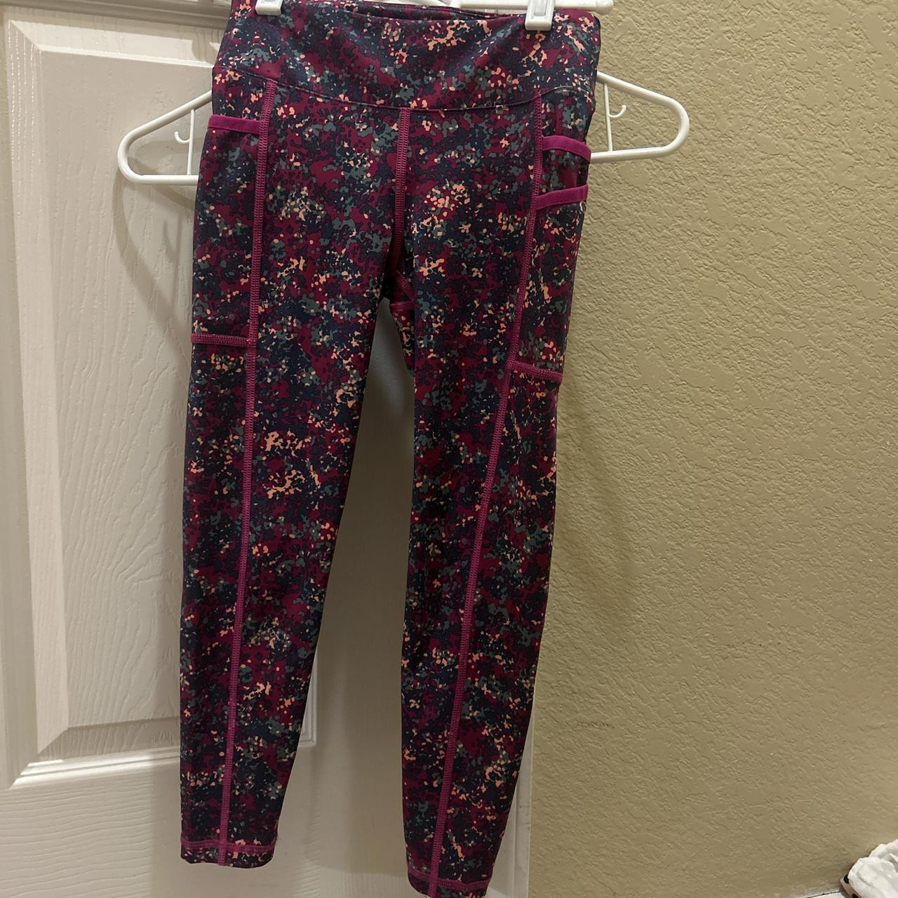 Columbia Sportswear Girls Leggings - Multi/Purple - 6 years | Depop US